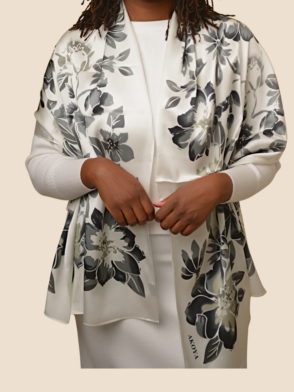 Bloom Silk Scarf