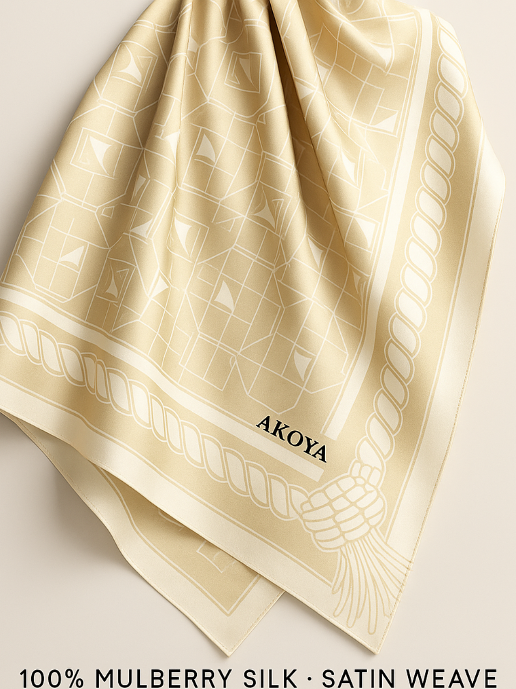 Sable Silk Scarf