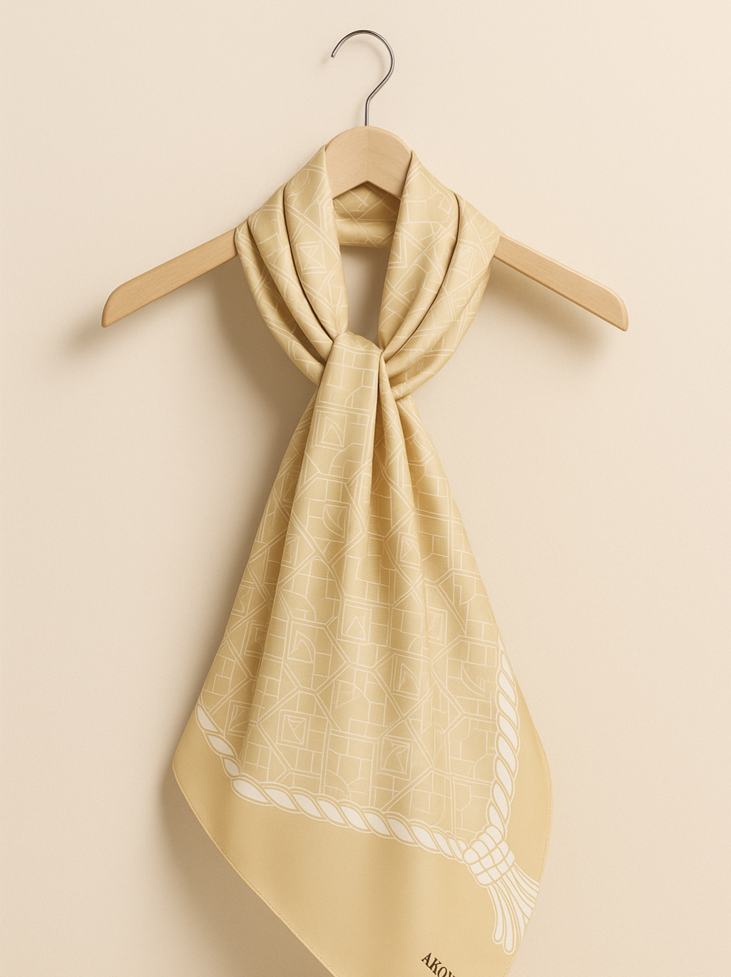 Sable Silk Scarf