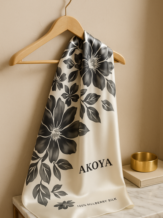 Bloom Silk Scarf
