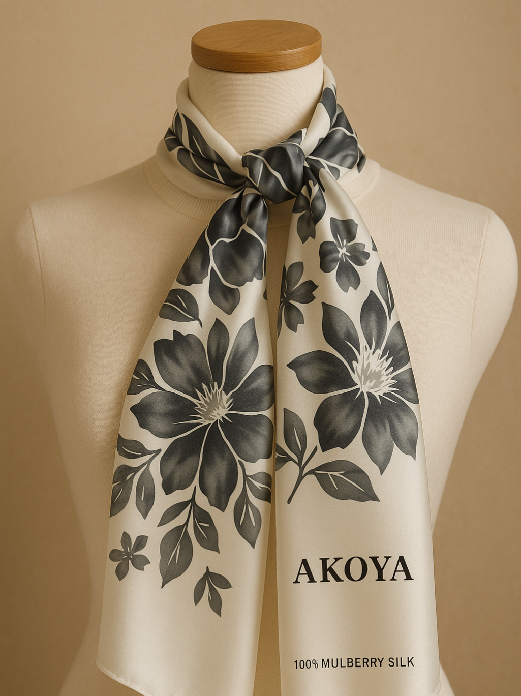 Bloom Silk Scarf