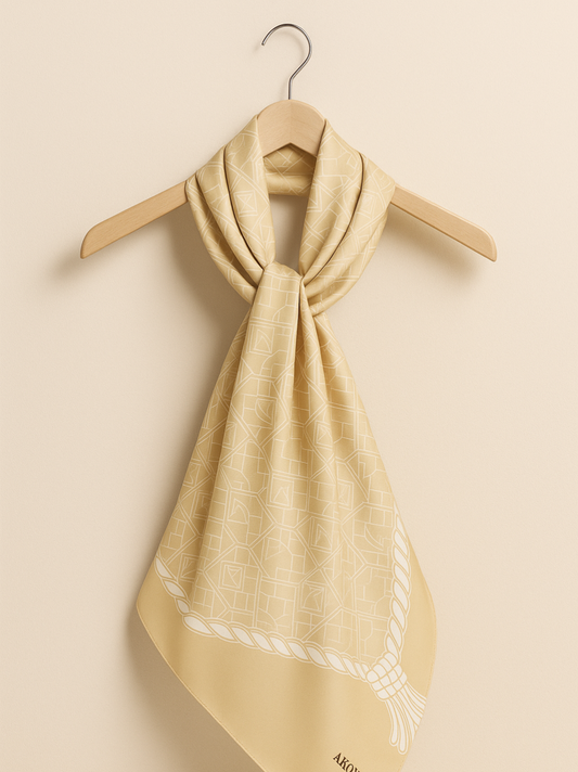 Sable Silk Scarf