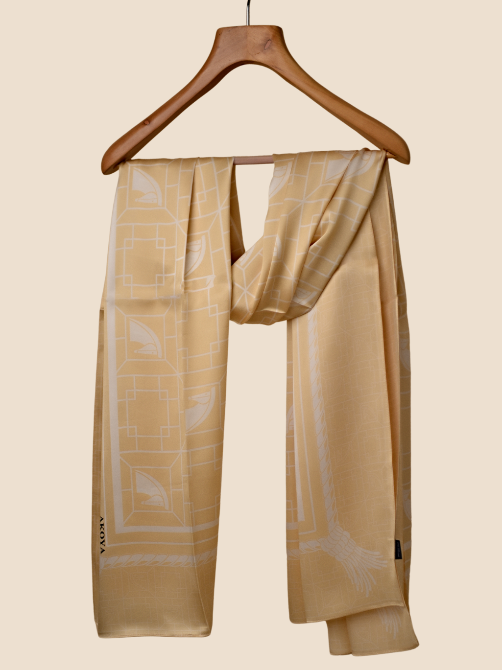 Sable Silk Scarf