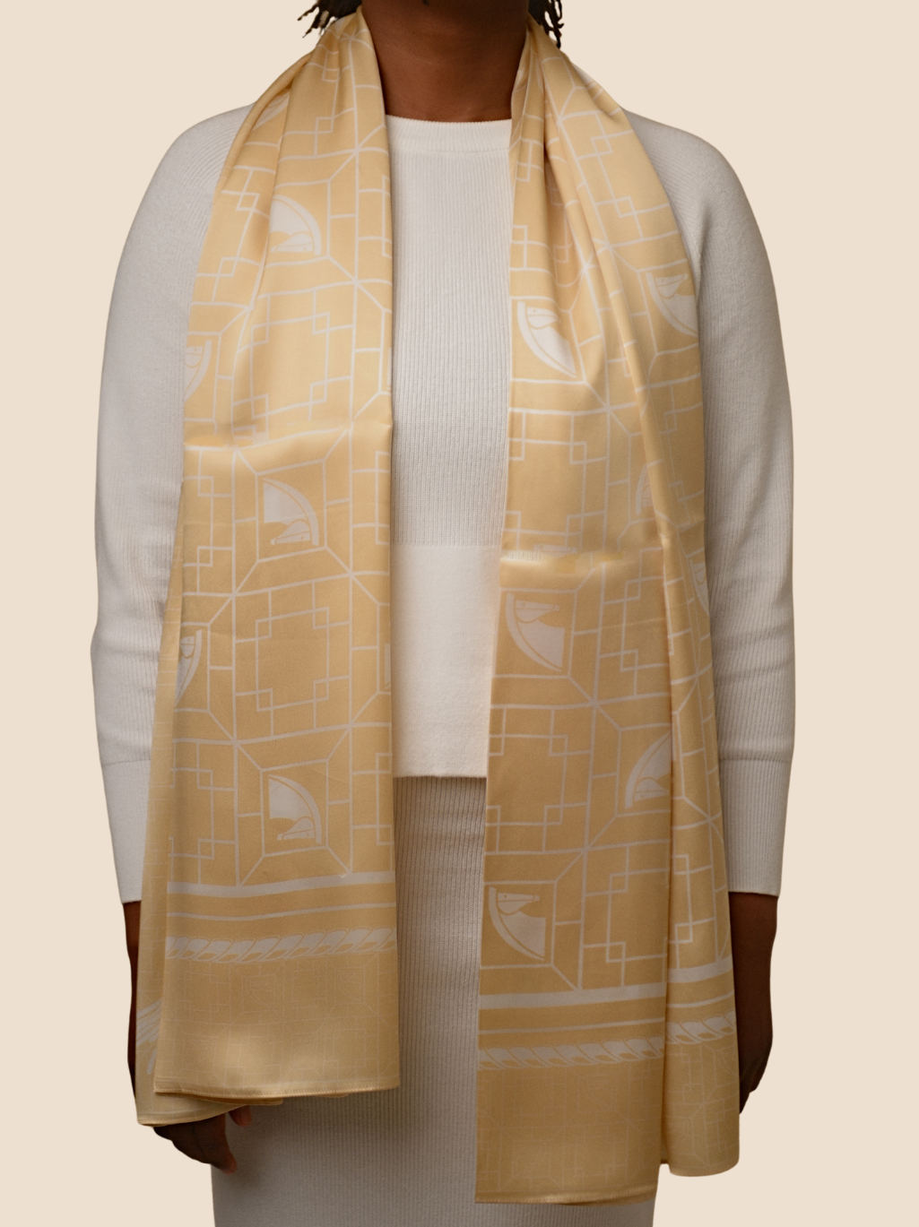 Sable Silk Scarf