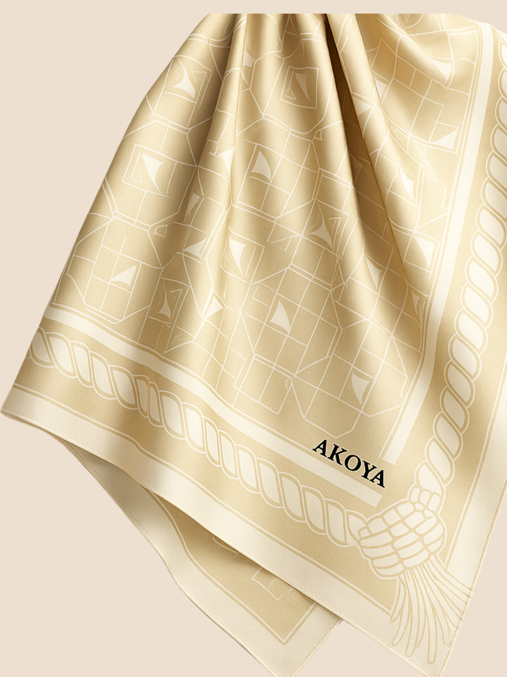 Sable Silk Scarf